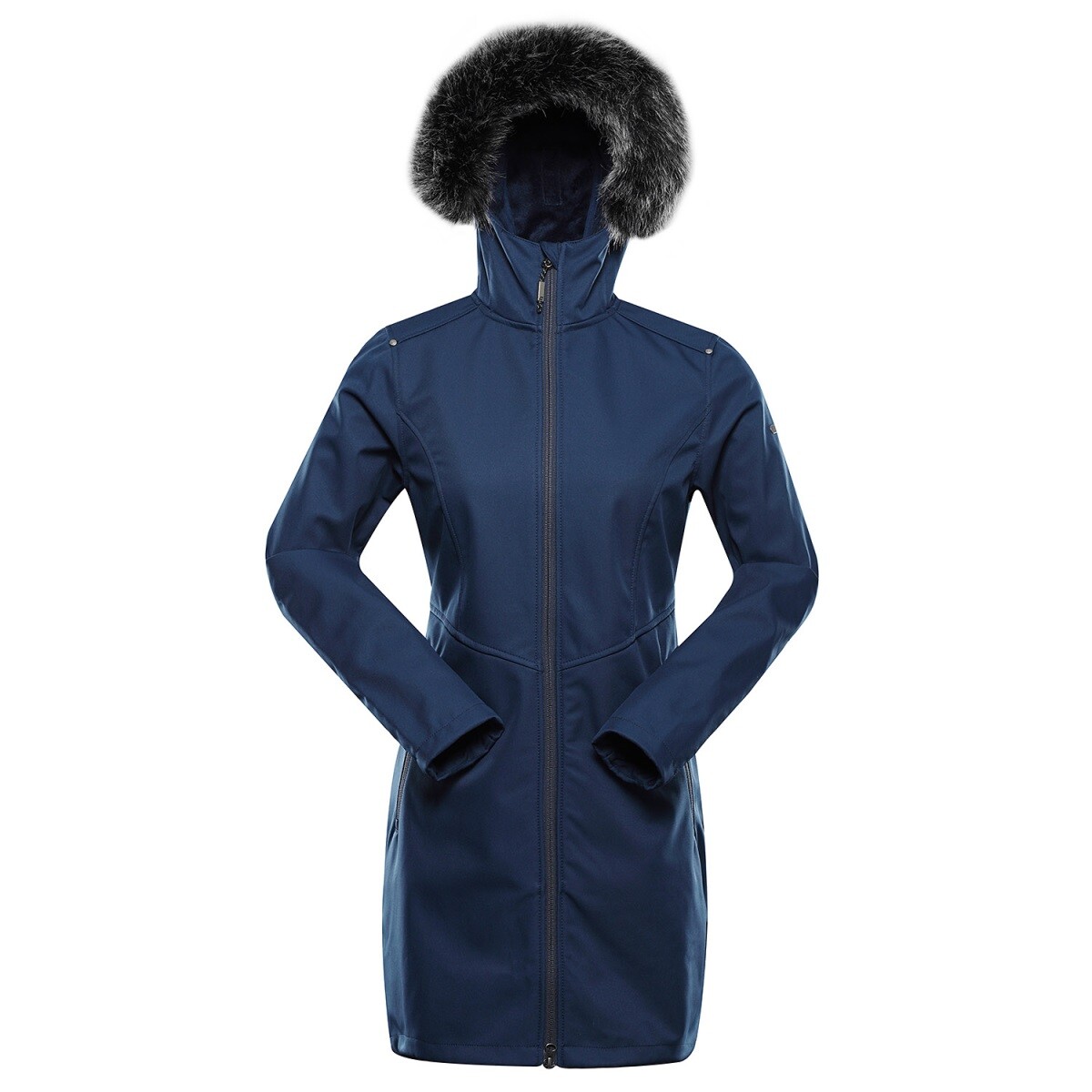 Dámský softshellový kabát s membránou alpine pro ibora modrá xs