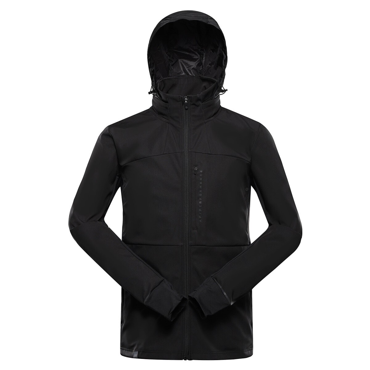 Pánská softshellová bunda alpine pro ukeb 2 černá s