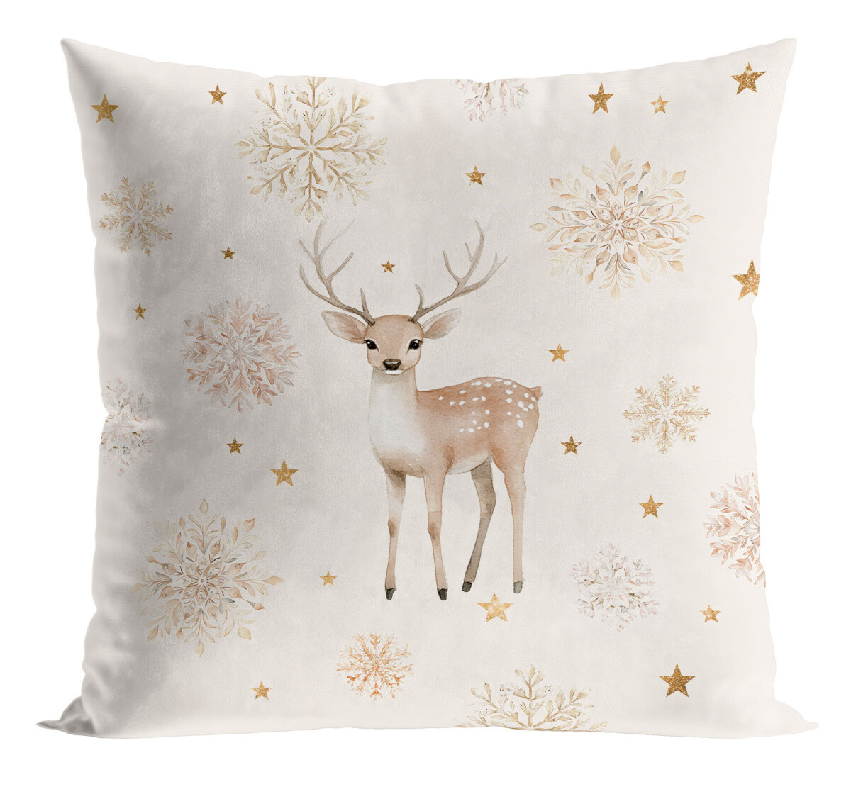 Vánoční polštář JELÍNEK 40x40 cm Mybesthome Varianta: Povlak na polštář, 40x40 cm