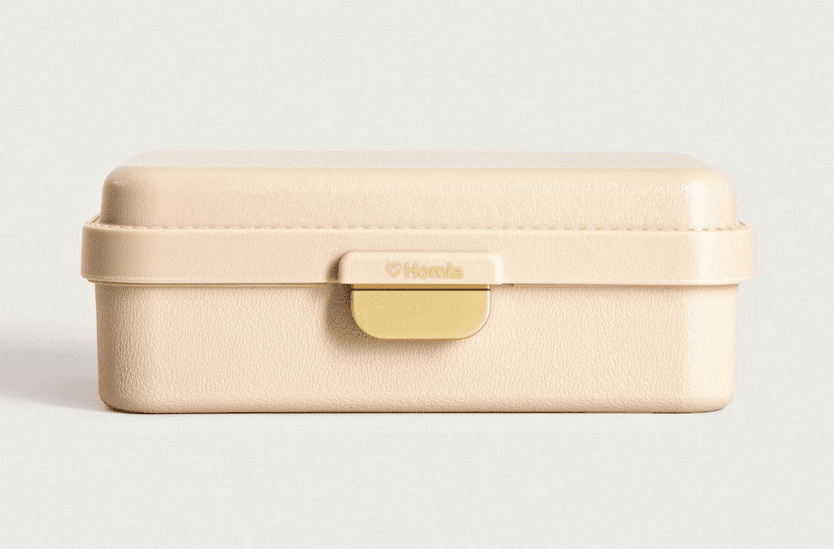 Lunchbox | TORRONE | obdélníkový béžový | 20,5x12,5 cm | 750137