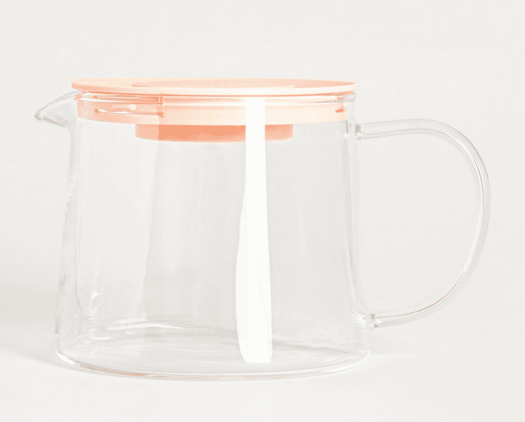 Džbán | MILBO | s varnou konvicí a broskvovým víkem | 1 l | 746406