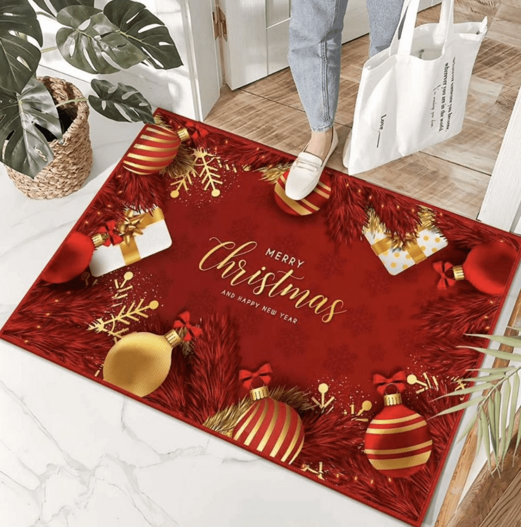 Vánoční rohožka - předložka CHRISTMAS TIME motiv I. 60x90 cm Mybesthome