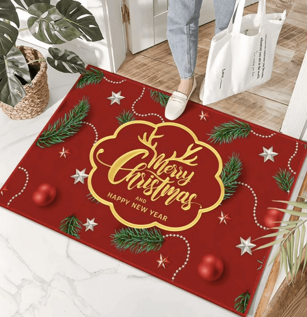 Vánoční rohožka - předložka CHRISTMAS TIME motiv III. 60x90 cm Mybesthome