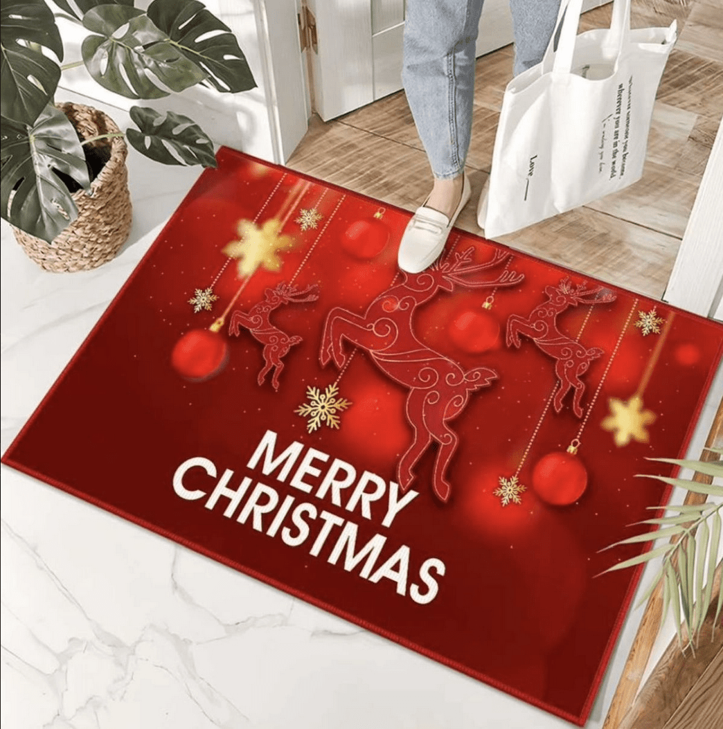 Vánoční rohožka - předložka CHRISTMAS TIME motiv IV. 60x90 cm Mybesthome