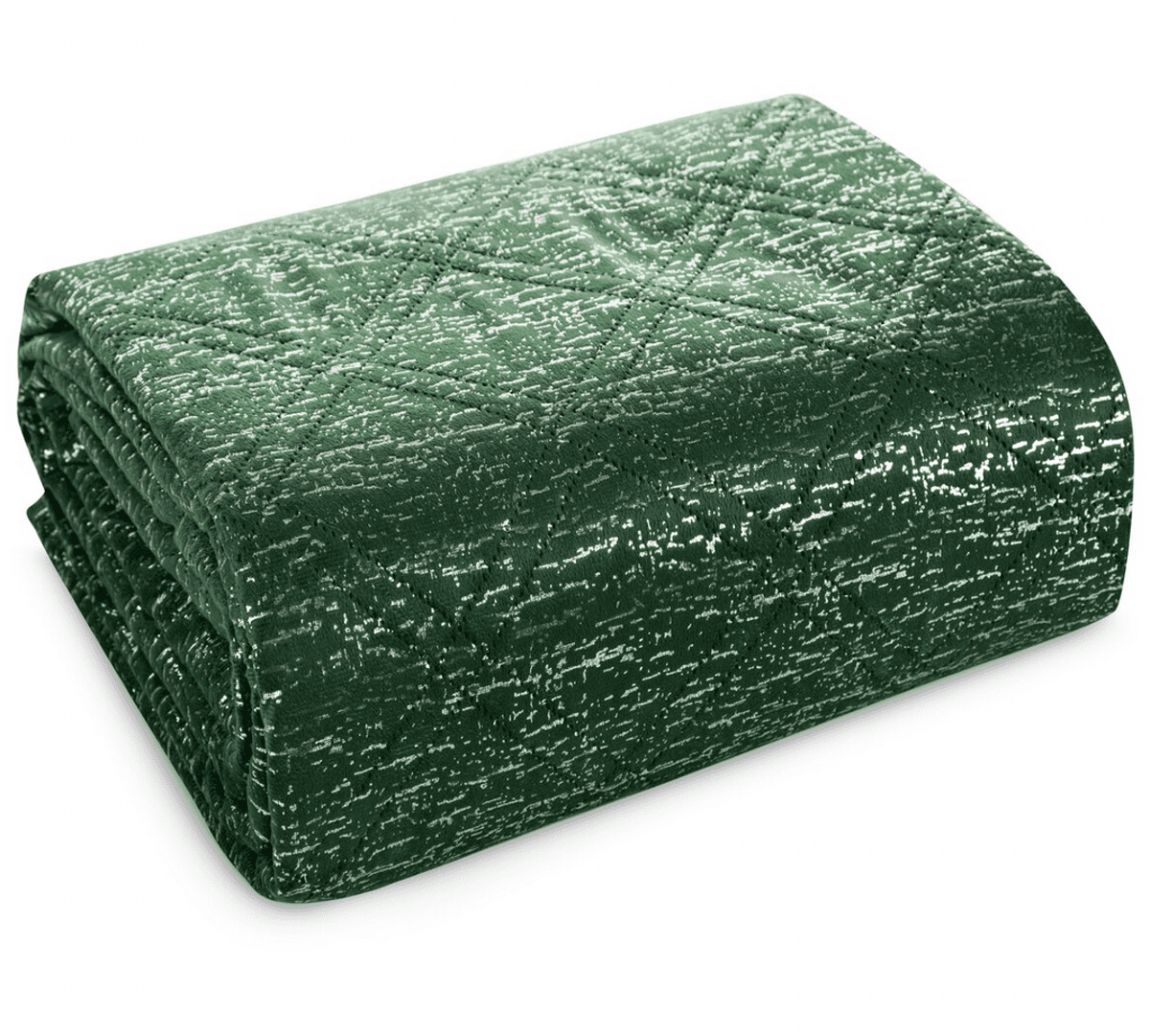 Přehoz na sedačku - pohovku SUOMA zelená 170x210 cm, 200x220 cm Mybesthome Rozměr: 170x210 cm