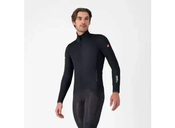 Castelli Alpha 150 Jacket pánská bunda Light Black/Black vel. L
