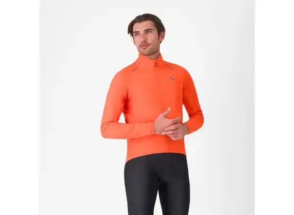 Castelli Emergency 3 Rain Jacket pánská bunda Brilliant Orange vel. M