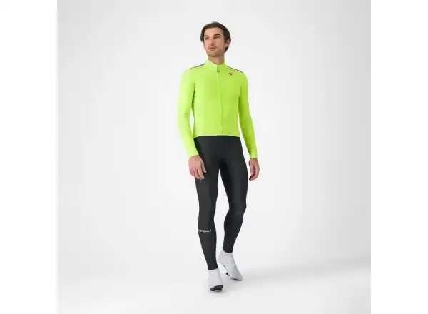 Castelli Puro 4 Jersey pánský dres Electric Lime vel. L