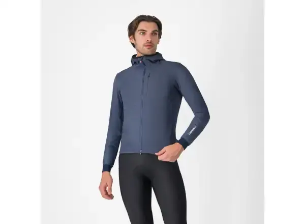 Castelli Fly Unltd Jacket pánská bunda Dark Steel Blue vel. L