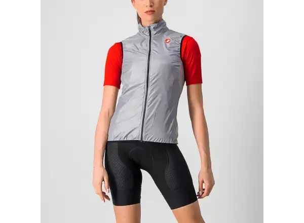 Castelli Aria dámská vesta Silver Gray vel. L