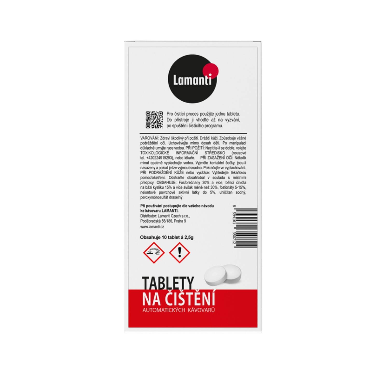 Čisticí tablety do kávovarů Lamanti - 10 ks