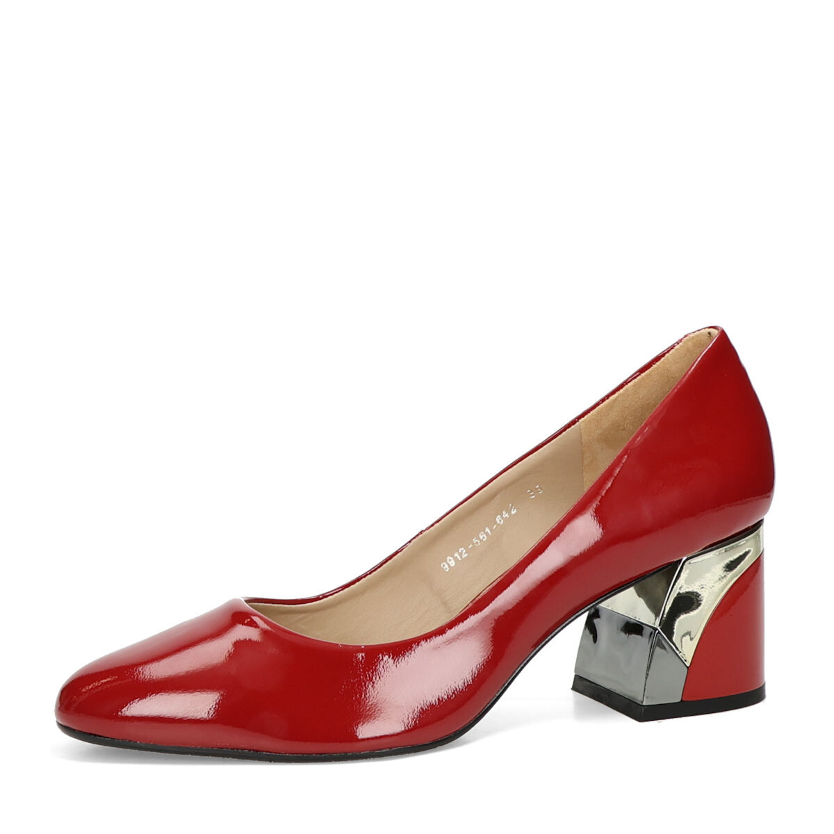 ETIMEĒ dámské elegantní lodičky - červené - 36