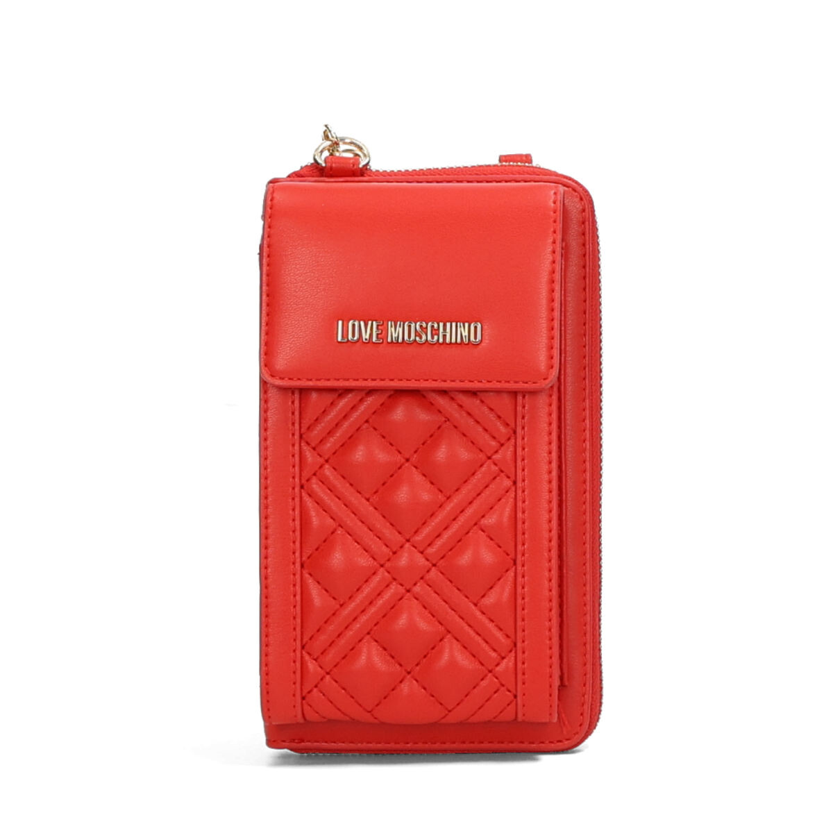 Love Moschino dámská praktická peněženka - červená - One size