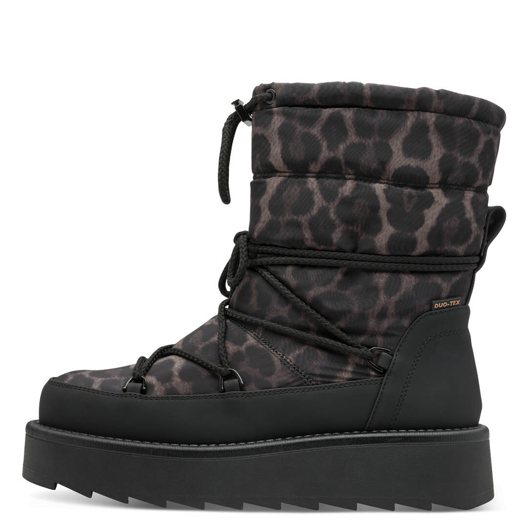 Tamaris 1-26846-45-090 Dámské sněhule black / leopard 37
