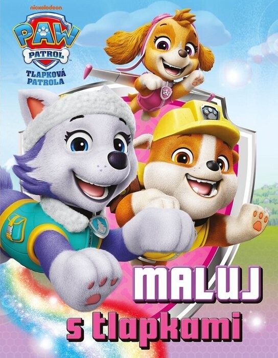 Tlapková patrola Maluj s tlapkami!