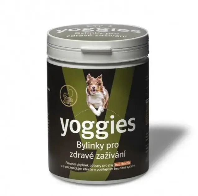 Yoggies Bylinky pro psy pro zdravé zažívání a prebiotikum 600g
