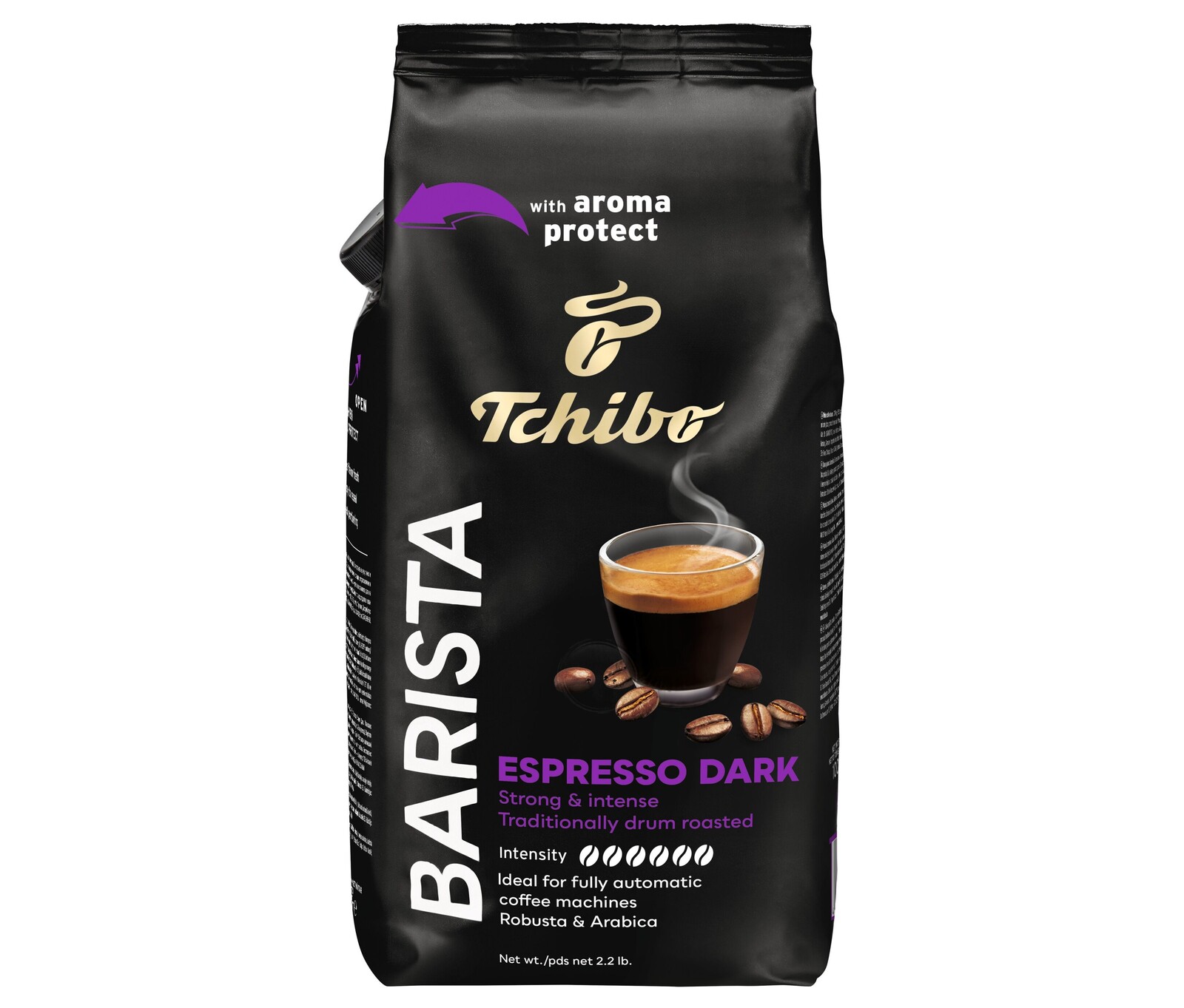 Tchibo - Barista Espresso Dark - Intenzita: 6/6
