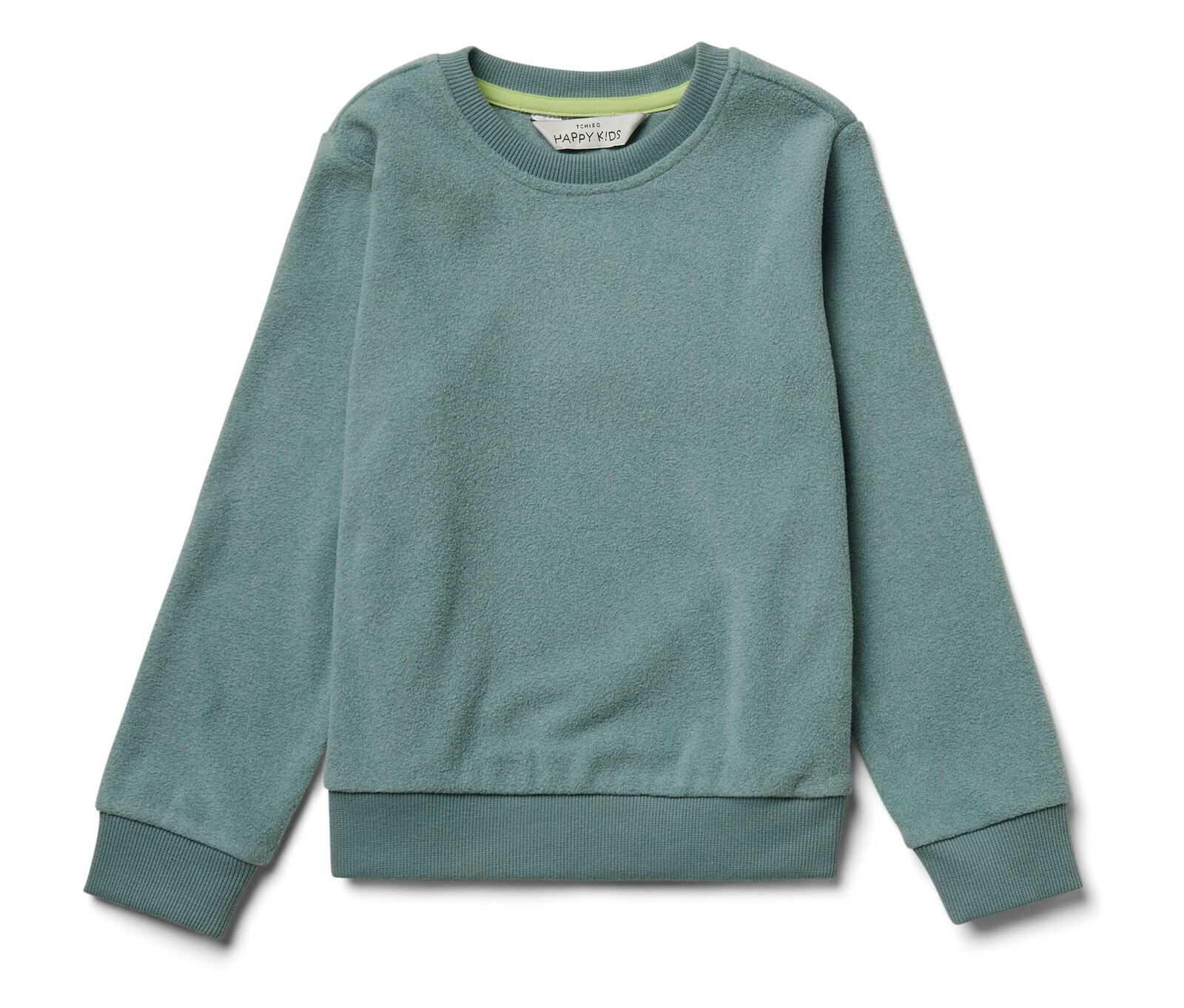 Tchibo - Dětské fleecové triko - pro ženy - vel. 86/92 - barva: zelená