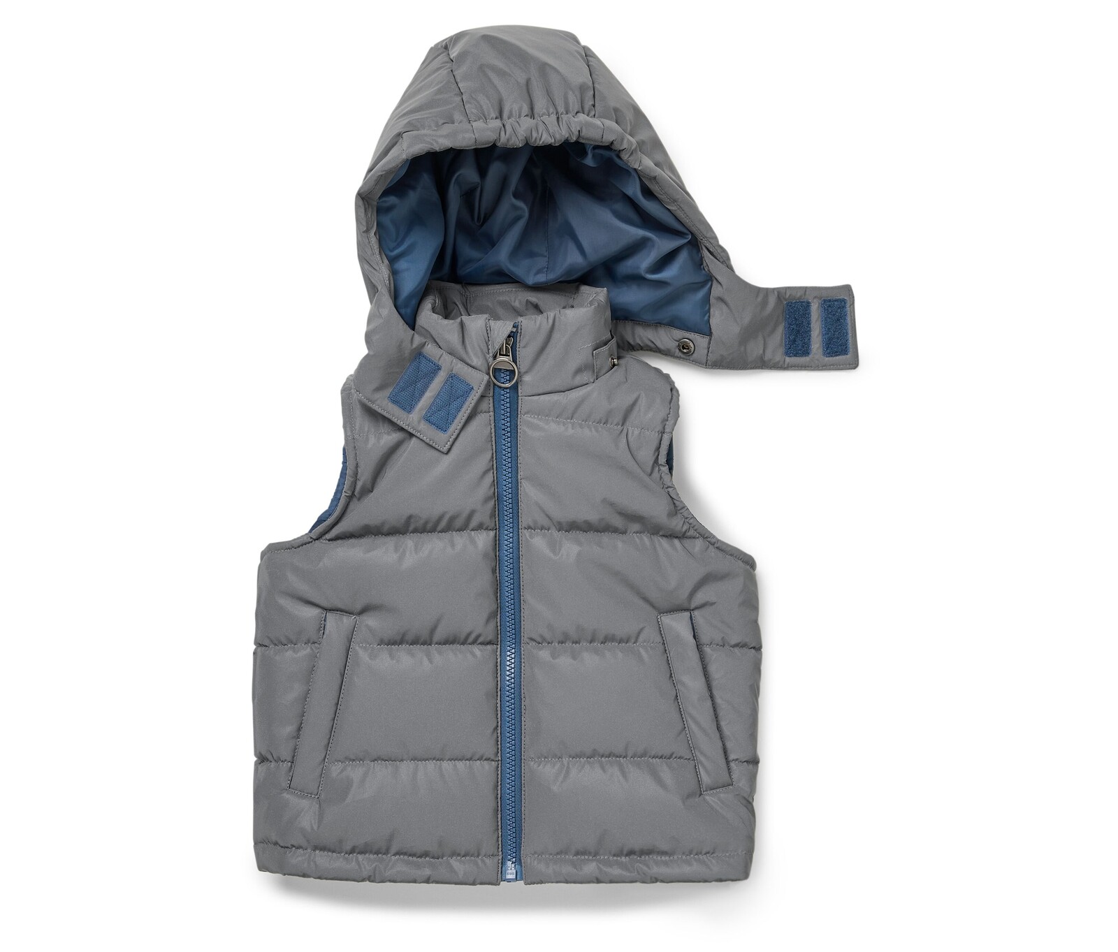 Tchibo - Reflexní dětská prošívaná vesta - pro ženy - vel. 110/116 - barva: modrá