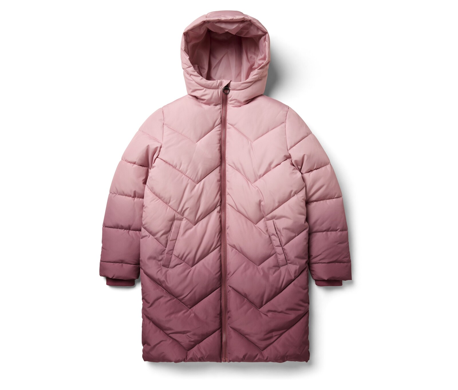 Tchibo - Dětský termo kabát - pro dívky - vel. 146/152 - barva: růžová