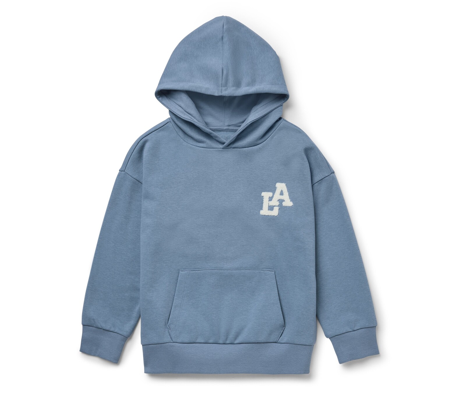 Tchibo - Dětská mikina s kapucí - pro ženy - vel. 134/140 - barva: modrá