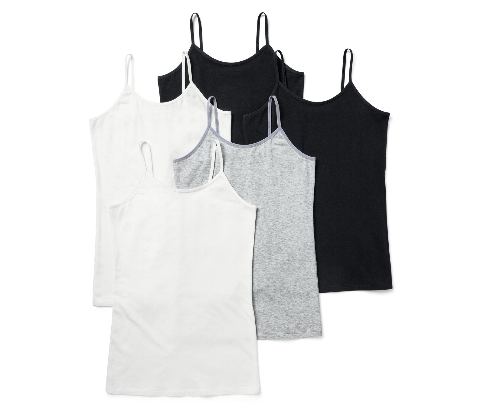 Tchibo - Dětská tílka - pro dívky - vel. 122/128 - barva: černá