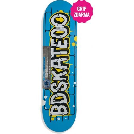 Sk8 Deska Bdskateco Grafitti Series - Modrá - 7.75