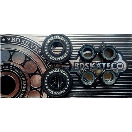 Sk8 Ložiska Bdskateco Silver Paper Box - Černá - Univerzální