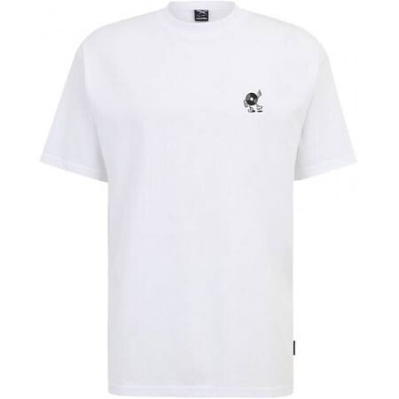 Triko Iriedaily Dance Tune - Bílá - L