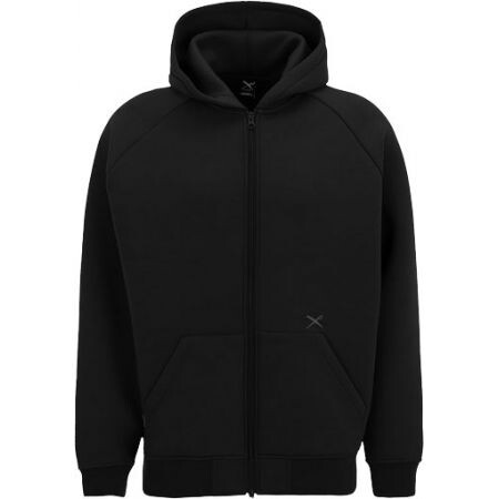 Mikina Iriedaily Enzo Zip Hoodie - Černá - L