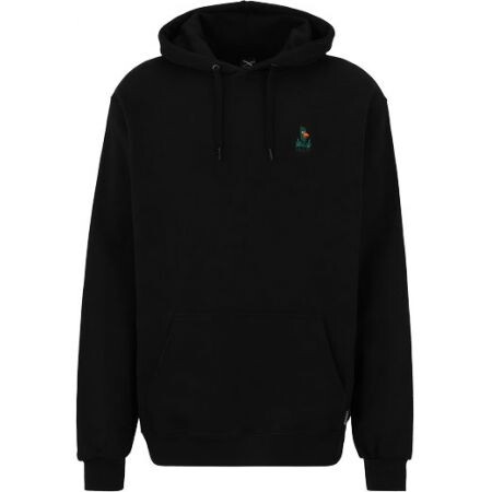 Mikina Iriedaily What The Duck Hoodie - Černá - L