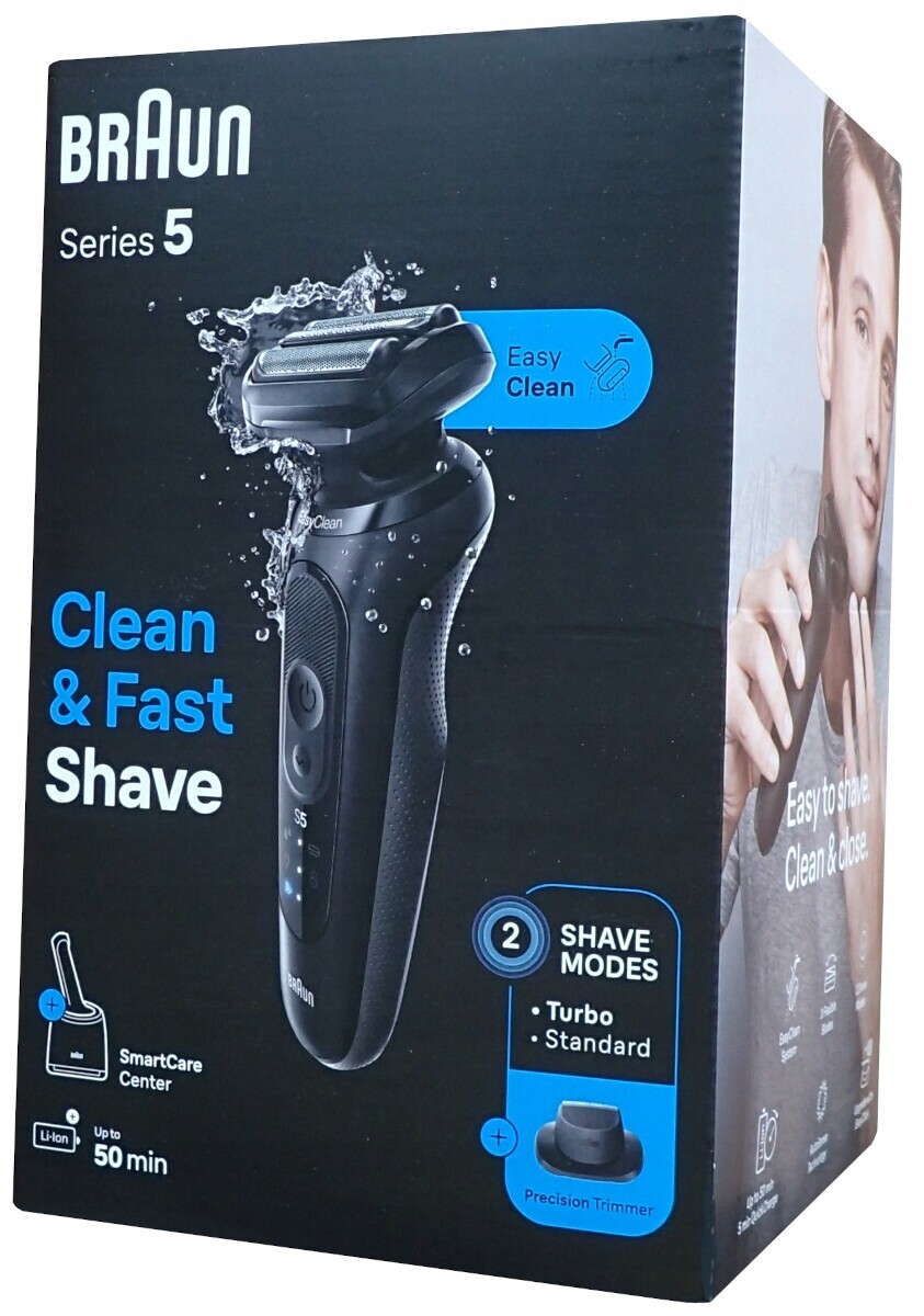 Holicí Strojek Pánský elektrický holicí strojek Braun 52-N7200cc Wet Dry Zastřihovač Stanice