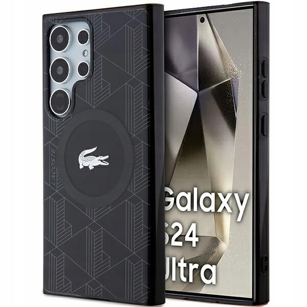 Lacoste LCHMS24LUBSK S24 Ultra S928 černá/černá hardcase IML Blend Monogra