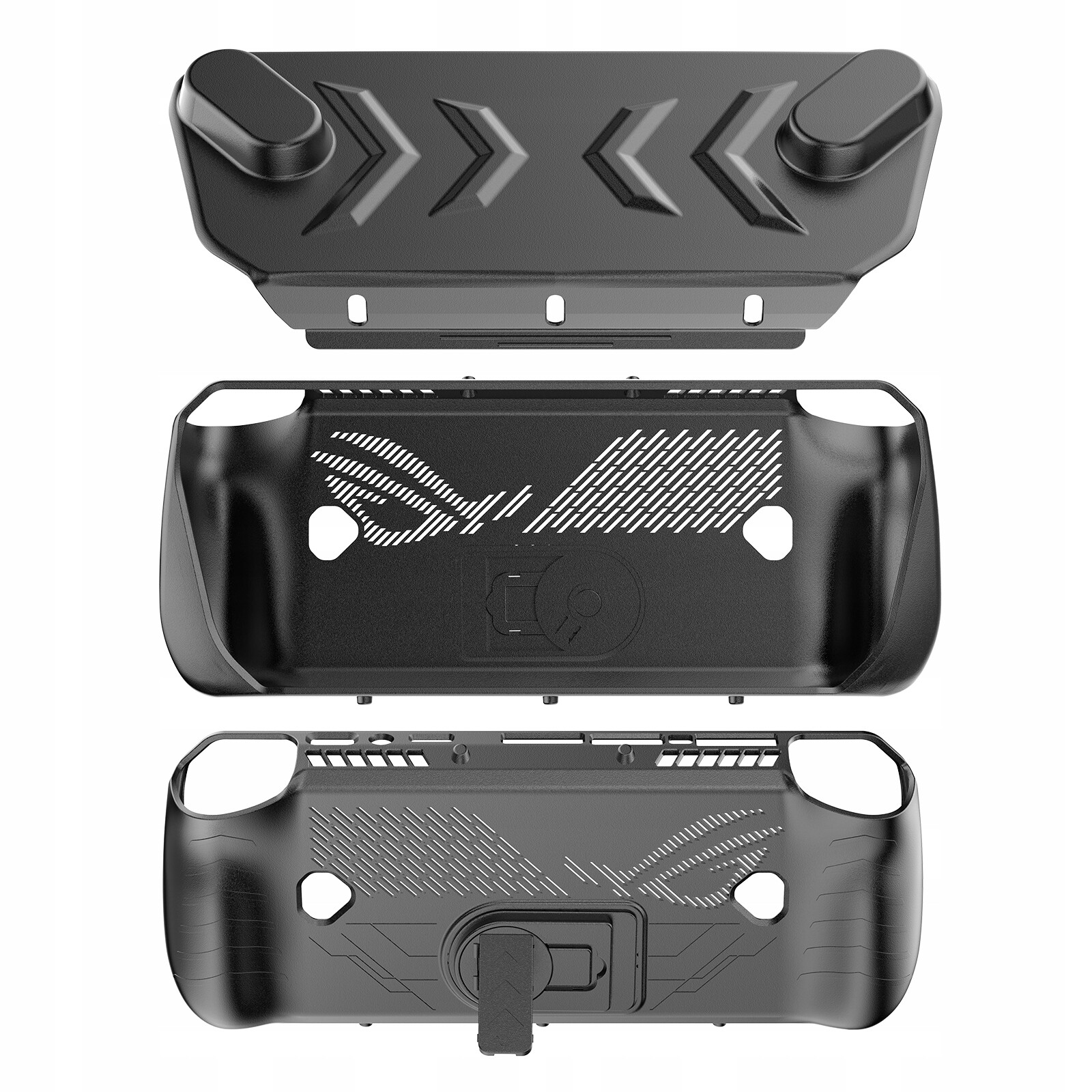 Sada 5v1 Pouzdro Pouzdro Přední Zadní Kryt LCD Krytky Pady Asus Rog Ally X