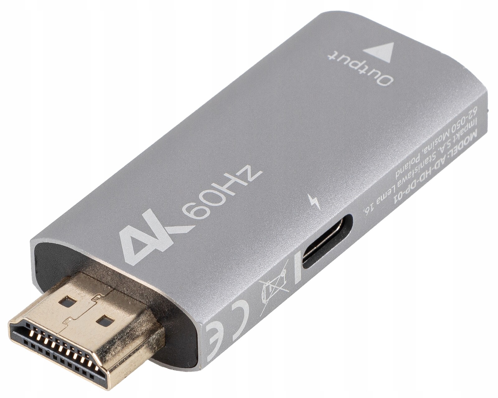Adaptér Hdmi Displayport 18GBPS Pro Notebook A Počítač 4K