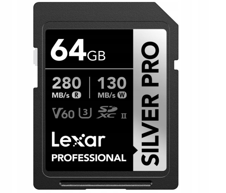 Lexar Silver Pro Sdxc U3 V60 Uhs-ii
