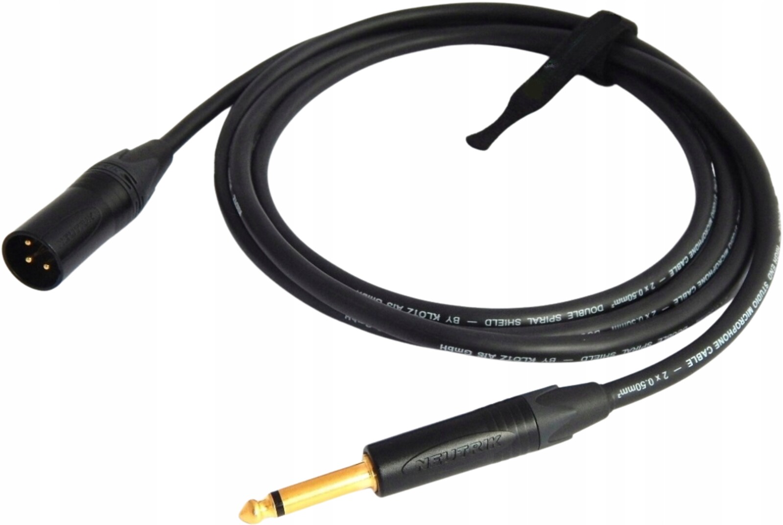 Klotz MC5000 Xlr Samec Jack Mikrofonový Kabel 10 m