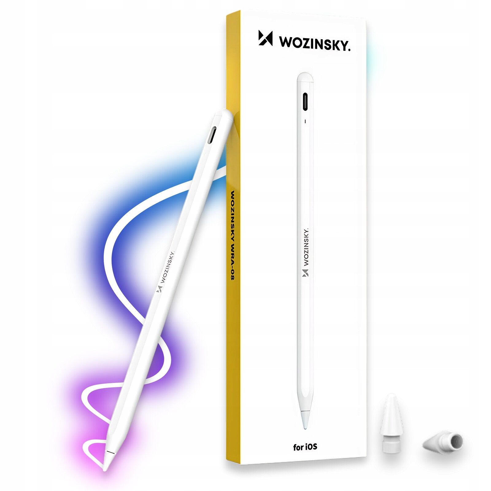 Dotykové Pero Ipad Stylus Pen Pro Apple Ipad 2018-2025 Usb-c Rychlé Nabíjení