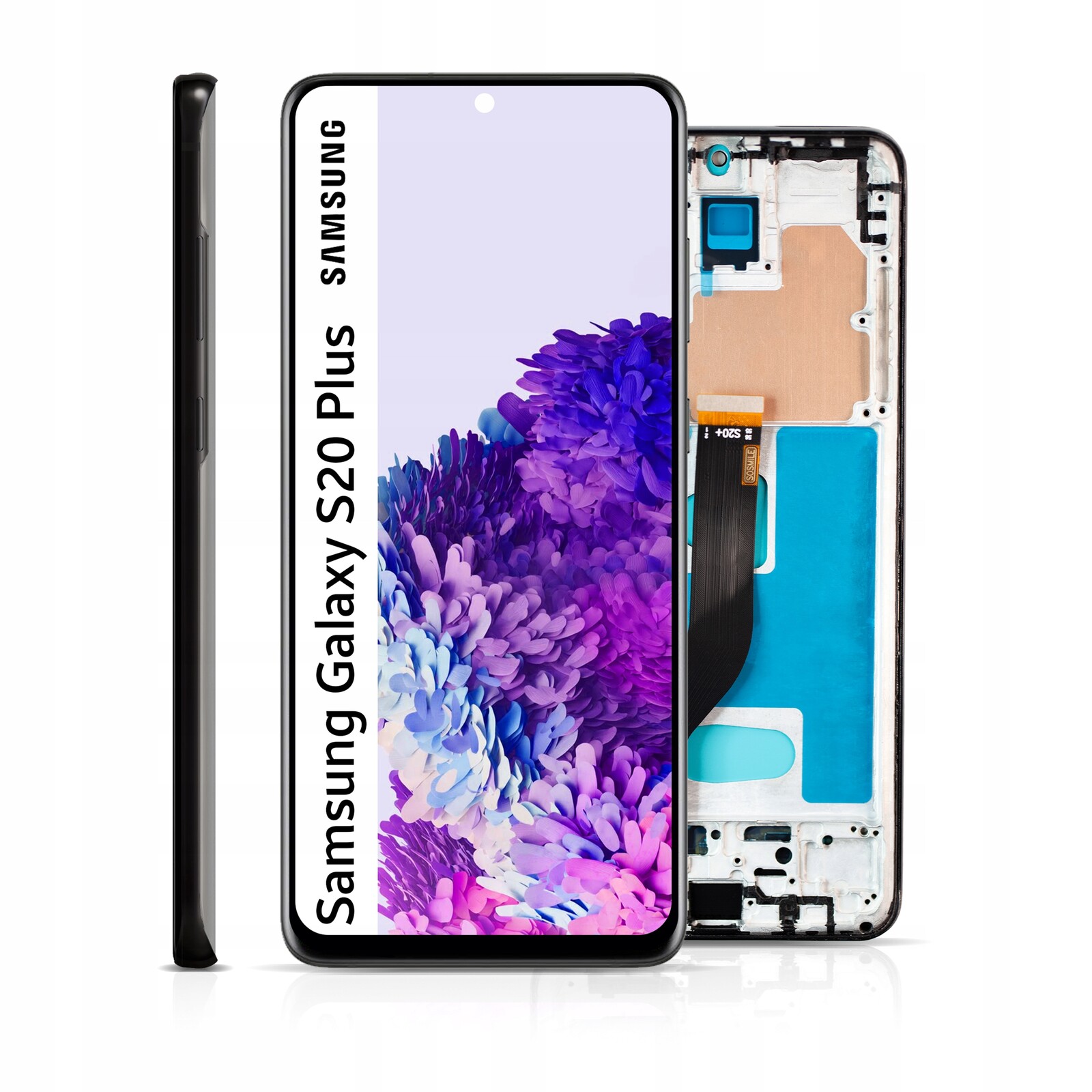 SM-G986F LCD pro Samsung S20 Plus Displej Rámeček Matrix Incell