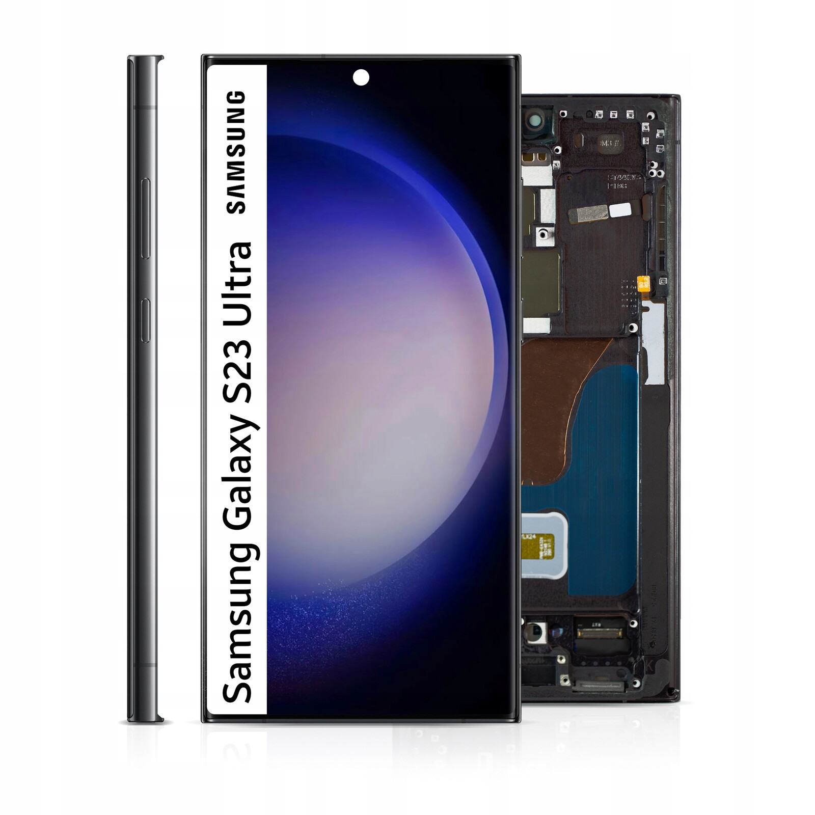 SM-S918U LCD pro Samsung S23 Ultra Service Pack Rámeček Obrazovka Oled Big Size