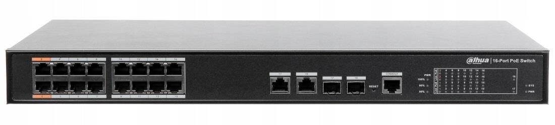 Switch Dahua PFS4218-16ET-190 černý