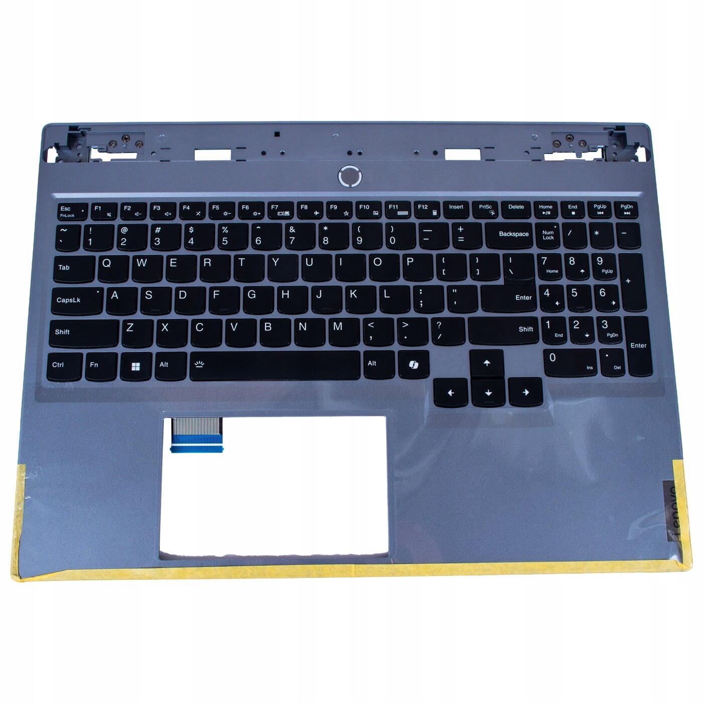 Palmrest klávesnice Lenovo Legion 5 16 IRX9 stříbrná