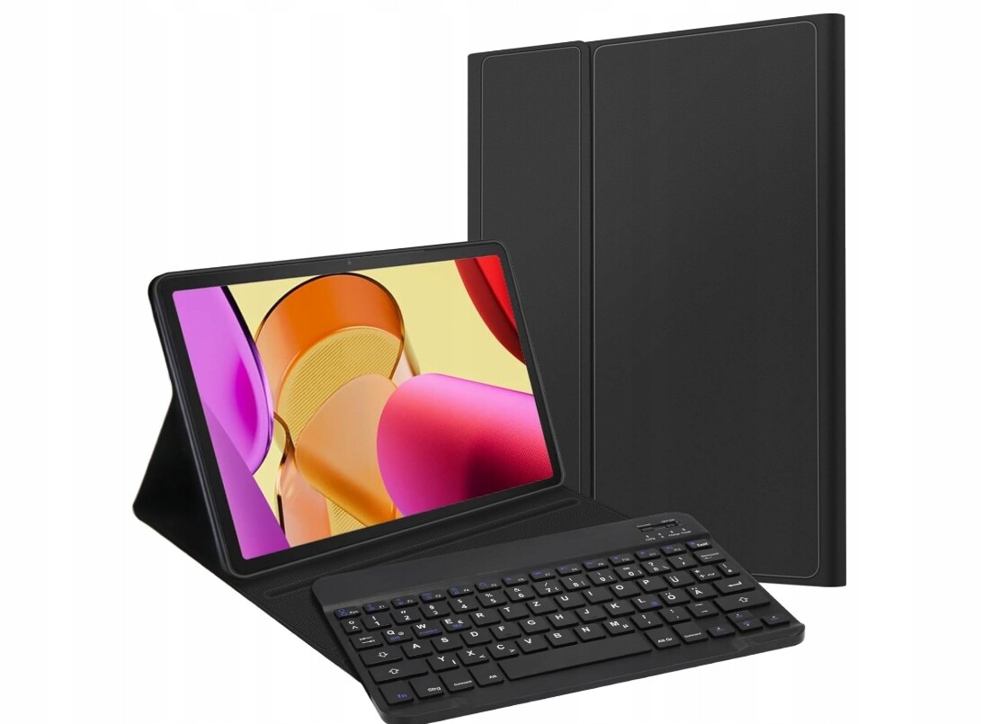 Pouzdro A Bluetooth Klávesnice Pro Tablet Max 11 13 Generace 2023 Černá