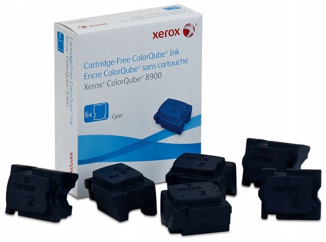 Azurová inkoustová kazeta pro Xerox ColorQube 8900 (17K)