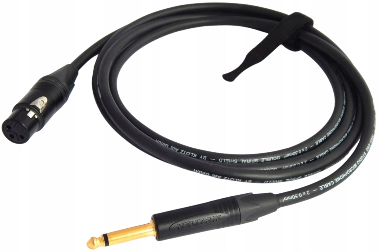 Klotz MC5000 Xlr Samice Jack 6,3 mm Mikrofonní Kabel 4 m