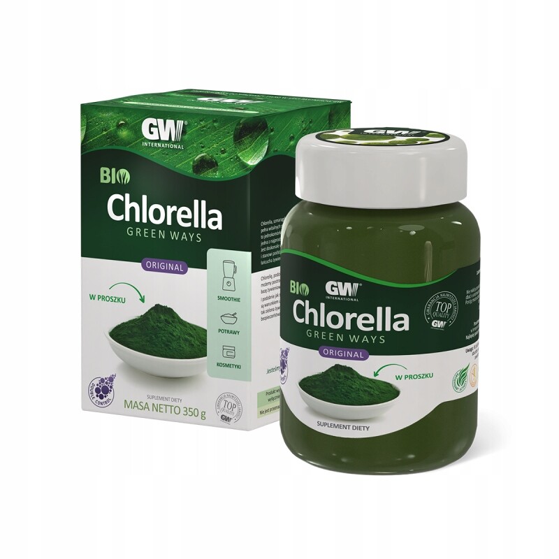 Chlorella Green Ways Prášek-350 g