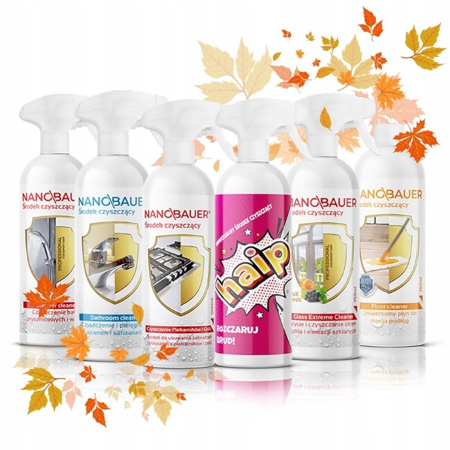 Podzimní Set pro komplexní mytí domu Nanobauer