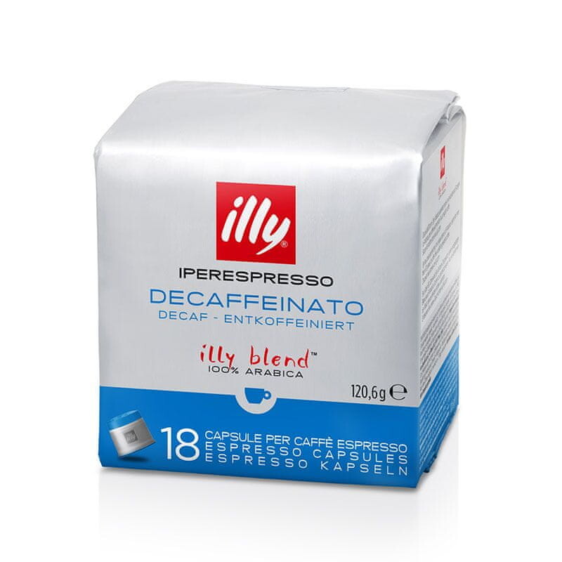 Kapsle Illy Espresso Iperespresso Decaffeinato Bez Kofeinu 18 Kusů