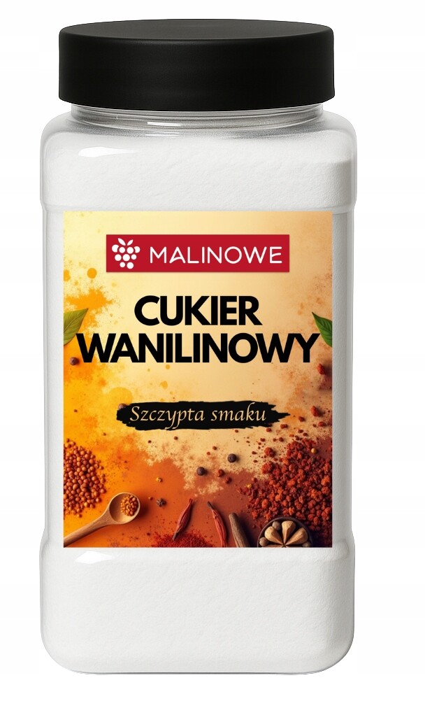 Cukr 300 g Vanilková Aromatická Kvalita Sklenice S Dávkovačem