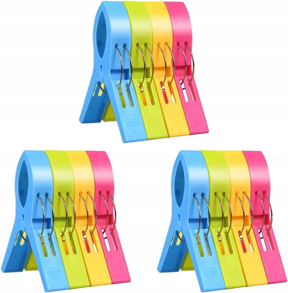 Kolíčky na spodní prádlo a ručníky – Větruodolné klipy na pláž a Le